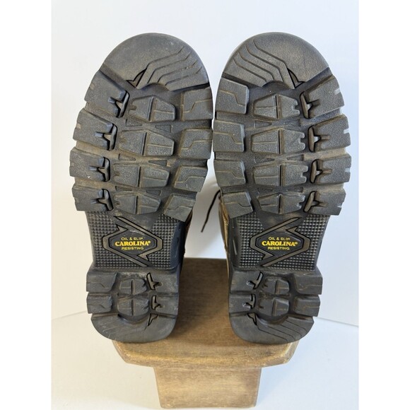 Carolina Waterproof Non Metallic Toe Work Boots CA3536 Men's Brown Size 9 D - Picture 12 of 13